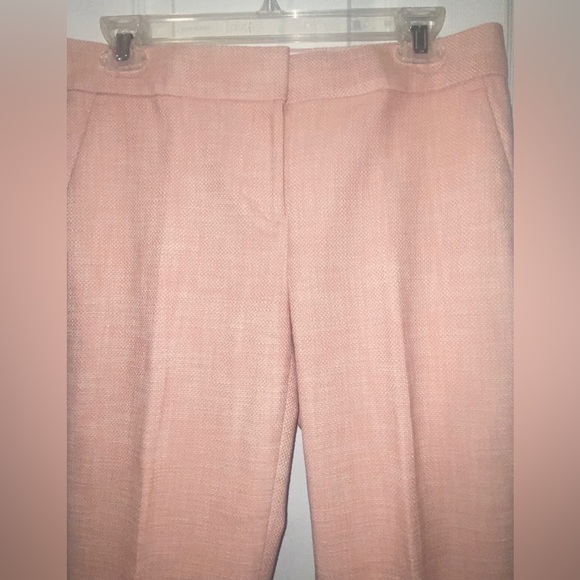 Ann Taylor Devin Fit ankle pants, pink, 2, like new - Picture 4 of 10